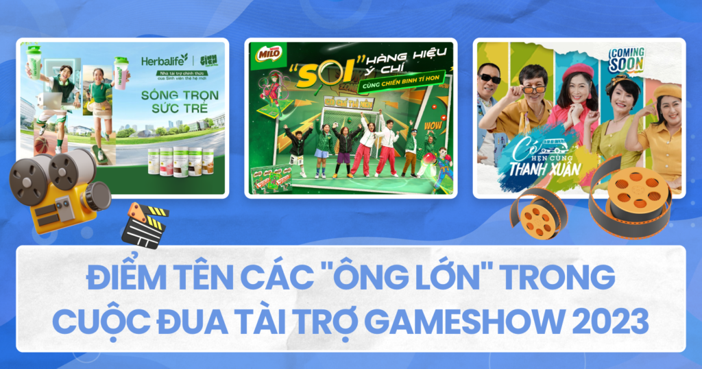 3 lý do Milo, Vinamilk và Herbalife cạnh tranh giành vị trí tài trợ trong các gameshow cuối năm 2023